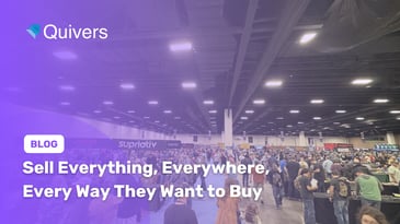 Selling Everything. Everywhere at Blade Show. 